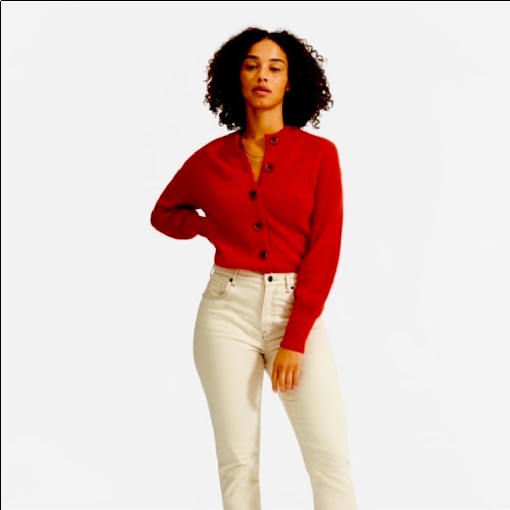 Everlane Alpaca Cardigan